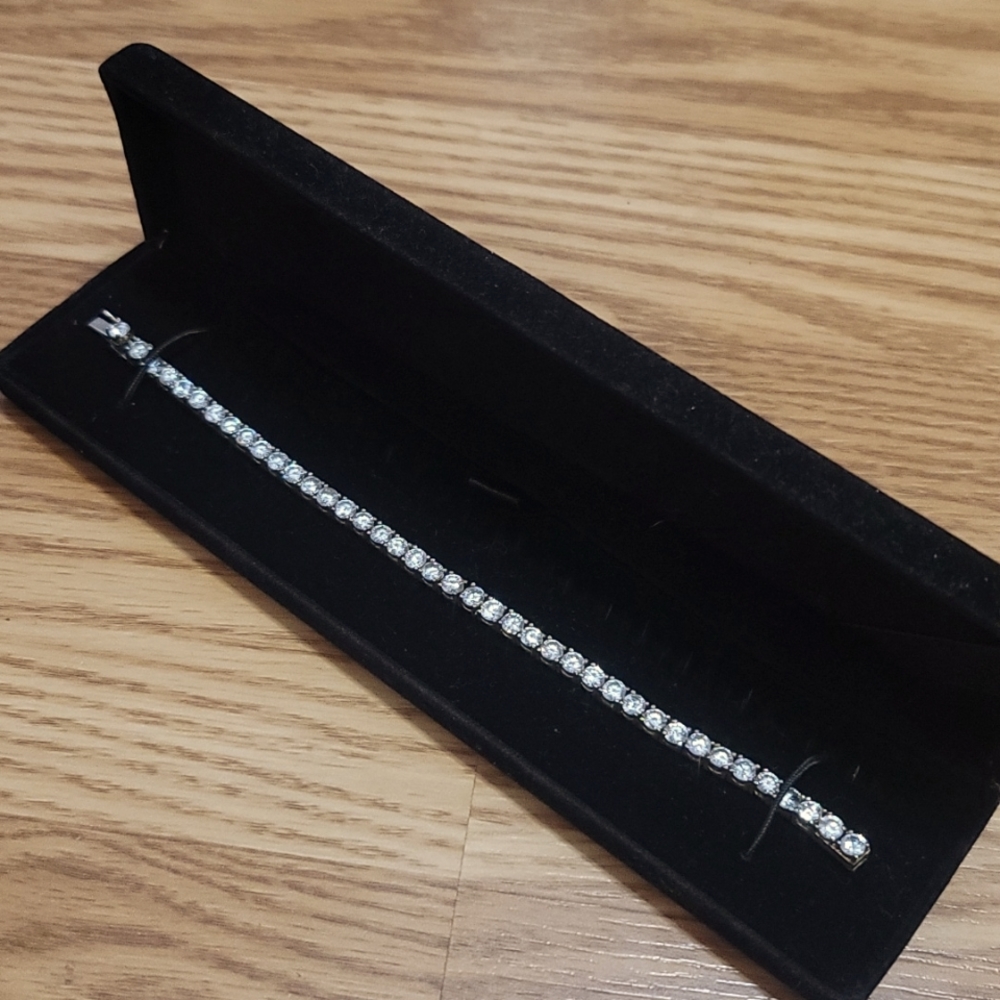 CZ Tennis Braclet